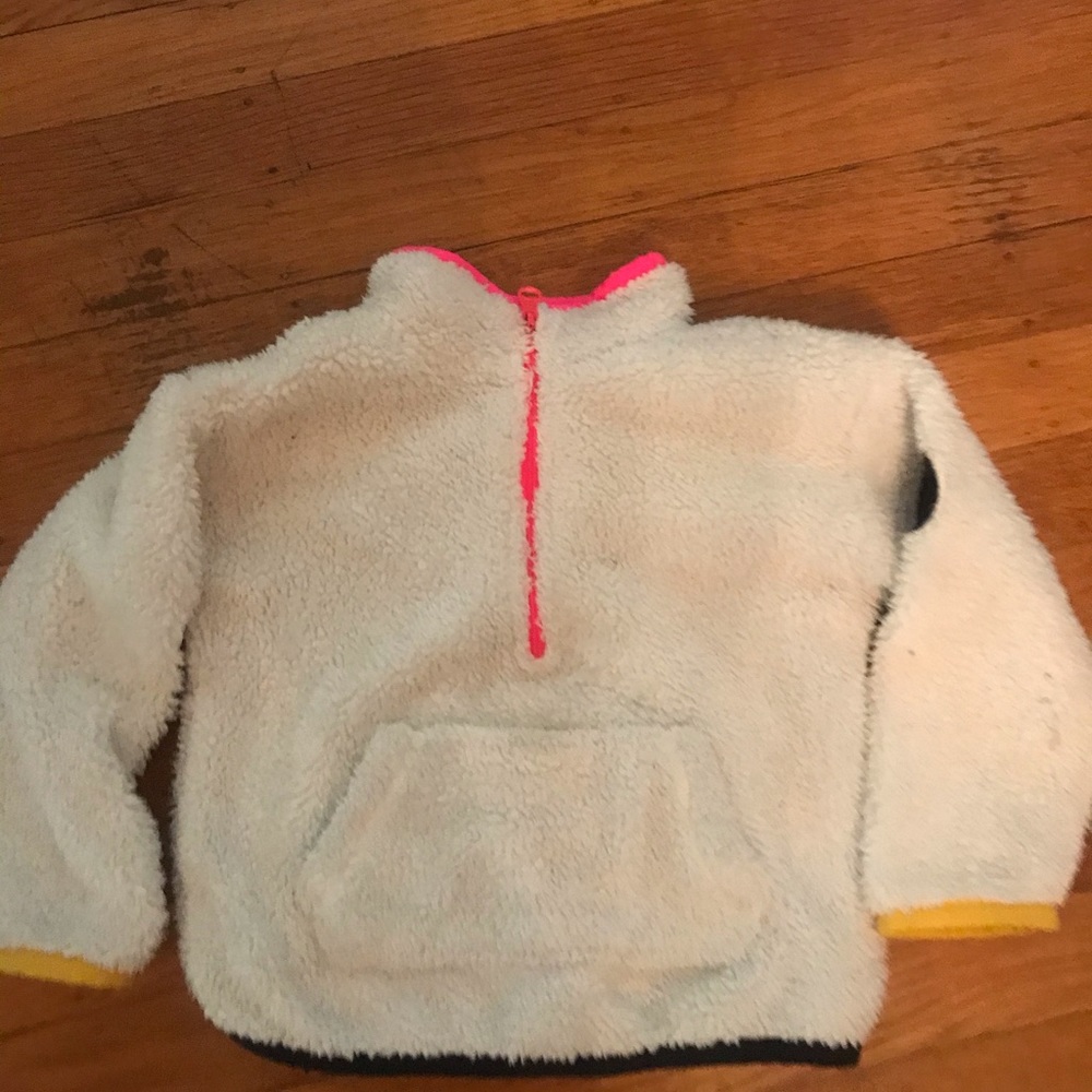 GAP Sherpa zip Toddler size 3